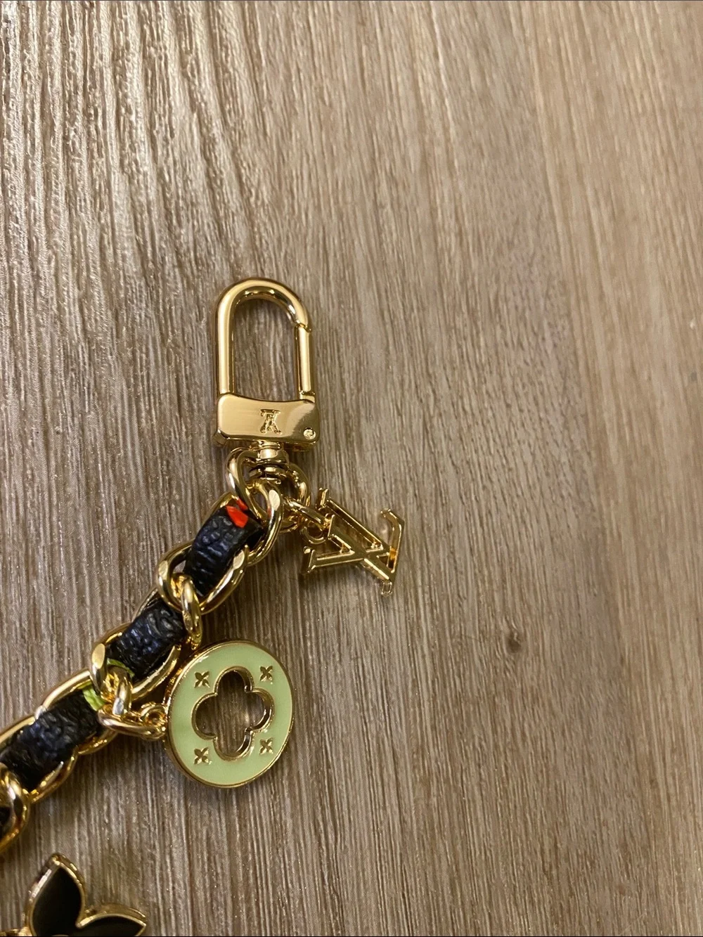 Louis Vuitton Vivienne Chain Bag Charm Multicolor Monogram Flowers Limited Editi